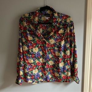 Vintage floral blouse